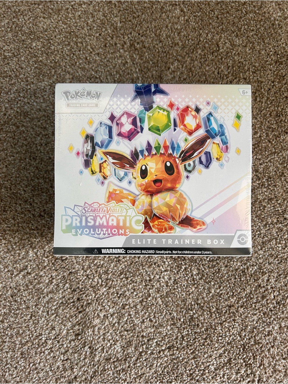 Prismatic Evolutions Eevee Elite Trainer Box - White/Multicolor
